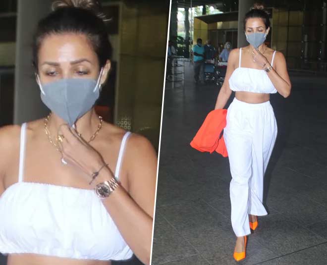 Malaika Arora Serves Eleganza in Christian Dior Outfit Along With Louis  Vuitton Bag at the Airport (View Pics)