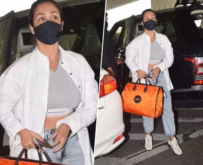 Malaika Arora Serves Eleganza in Christian Dior Outfit Along With Louis  Vuitton Bag at the Airport (View Pics)