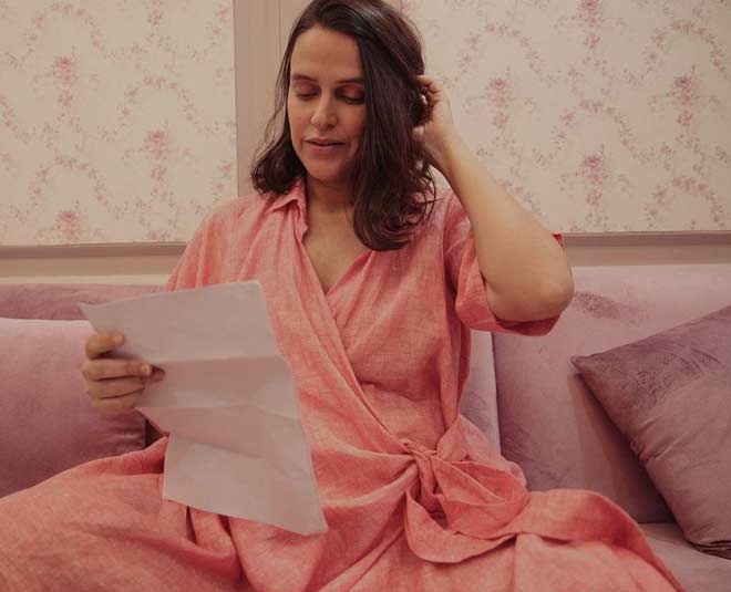 wrap dress maternity outfit ideas by neha dhupia