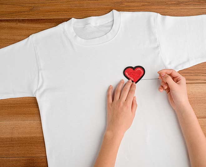 How to patch clothes by hand