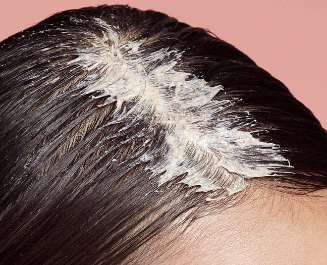 Scalp Scrub and hair