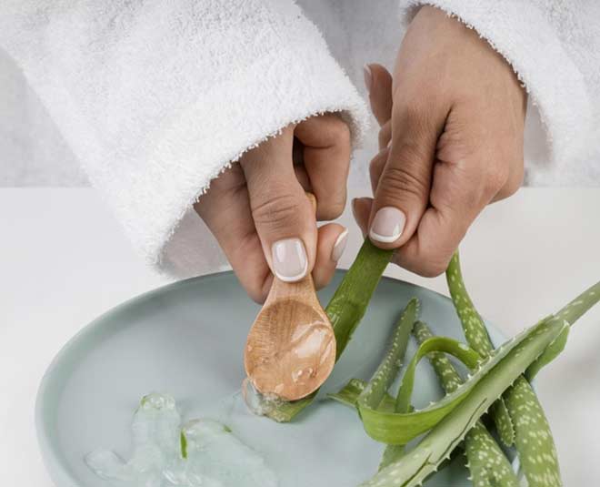 aloe vera for streight hair