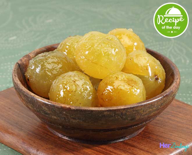 Enjoy A Tasty Delight With Healthy Amla Murabba