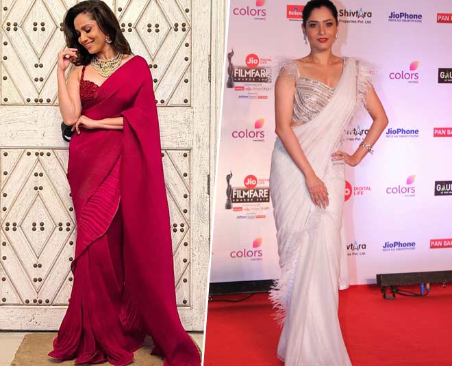 Ankita Lokhande Best Blouse Designs, ankita lokhande best blouse designs