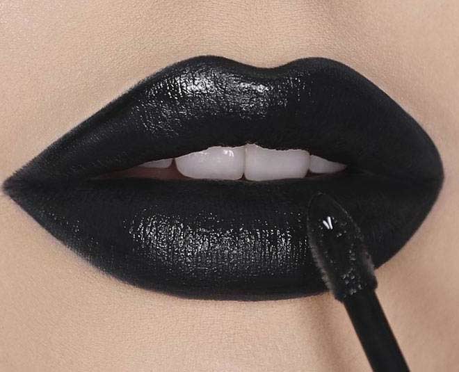 ब्लैक लिपस्टिक black lipstick shade