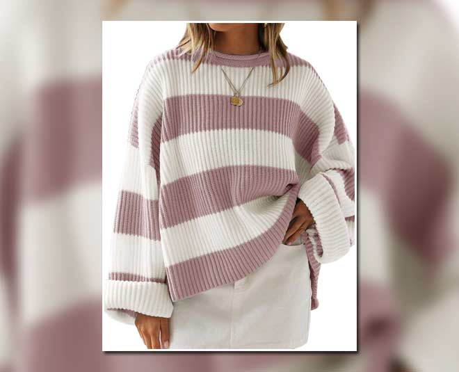 बॉयफ्रेंड स्वेटर boyfriend sweater