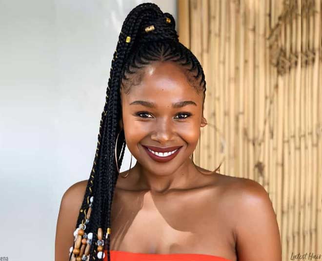 braids with beads fulani hairstyle