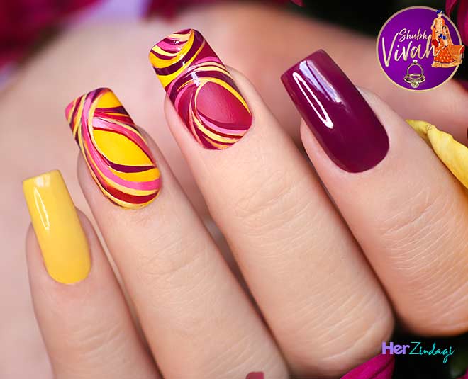 10 Easy and Gorgeous Wedding Nail Art Design Ideas for the Indian Bride   Bridal Look  Wedding Blog