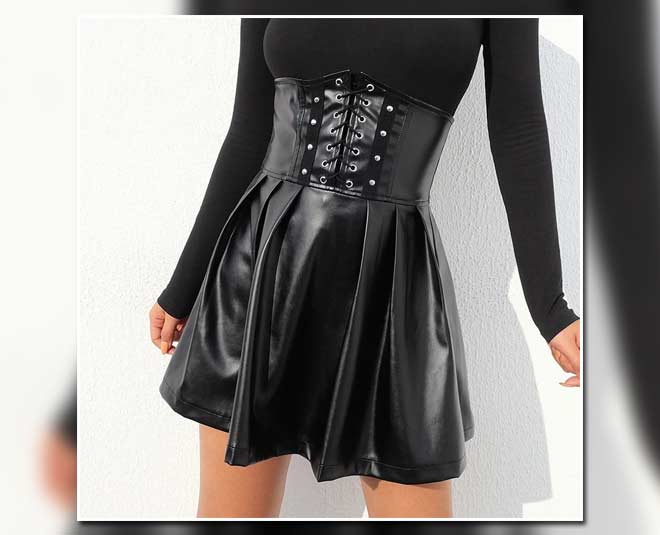 corset with skirt outfit