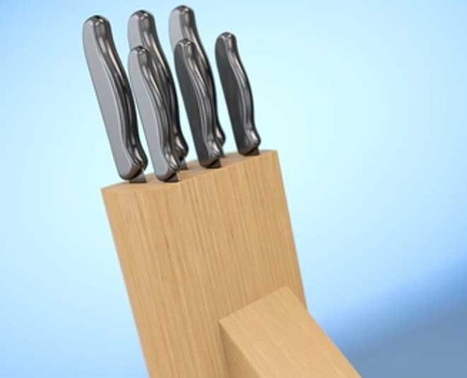 countertop storage for kitchen knives