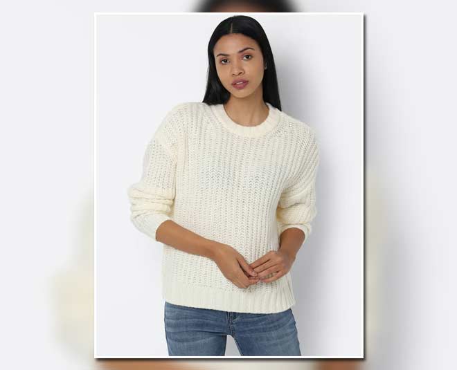 क्रू नेक स्वेटर crew neck sweater