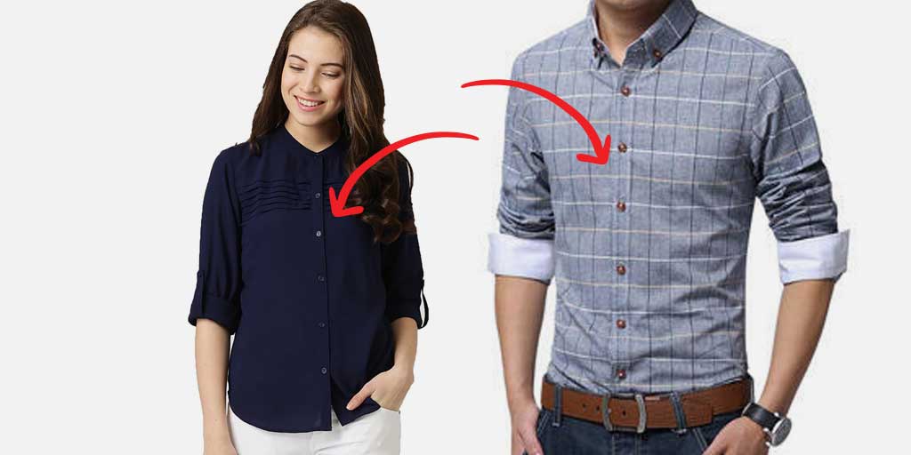 5 Basic Differences Between Men And Women Clothing | 5 Basic ...