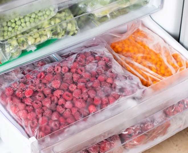 फ्रीजिंग food freezing method