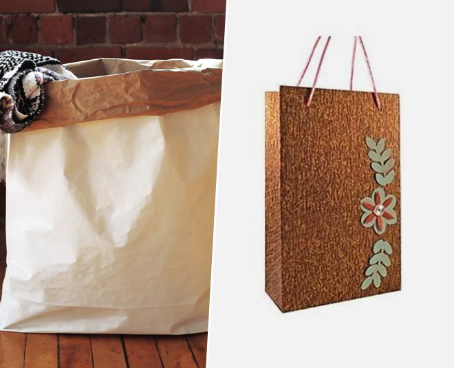 Handmade Paper Bags(Pack of 10)