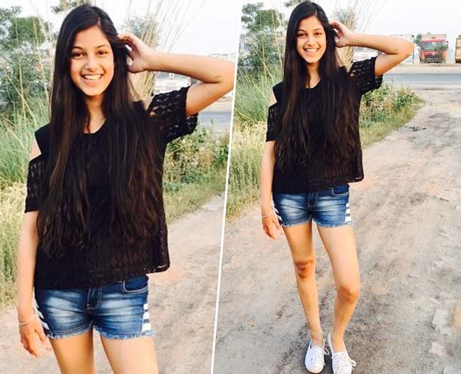 हरनाज की स्टाइलिश तस्वीर harnaaz sandhu collage days pictures