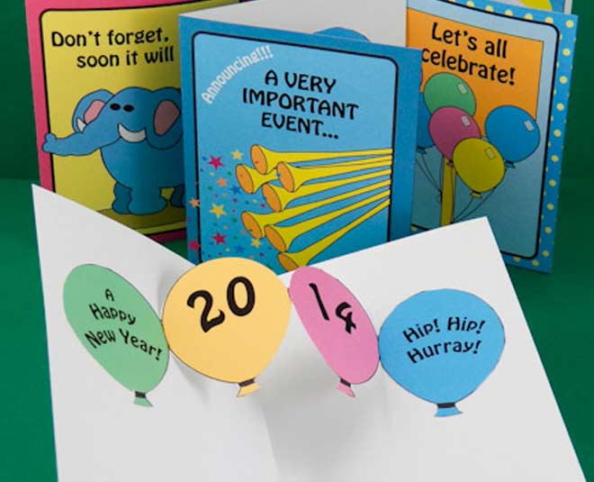 how to make new year greeting card