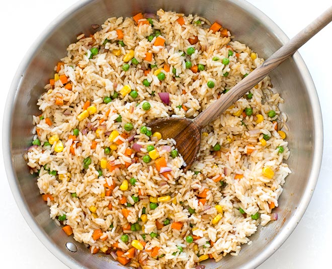 how to make vegetable fried rice