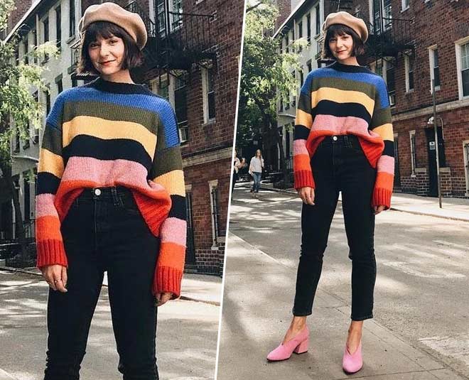 how to wear sweater in different style