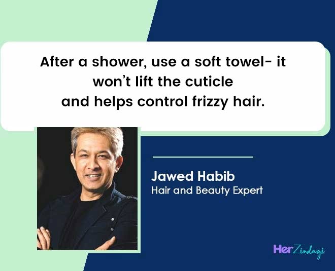 Jawed Habib Tips: Learn From Expert How To Prevent Hair Frizz After Shower  | HerZindagi