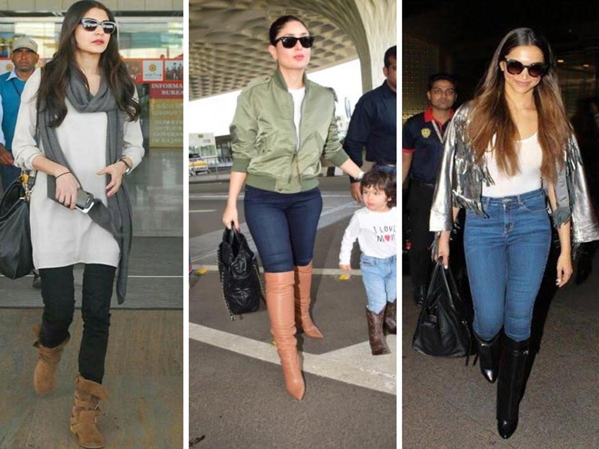 Learn To Pair Your Boots With Jeans Like Bollywood Divas
