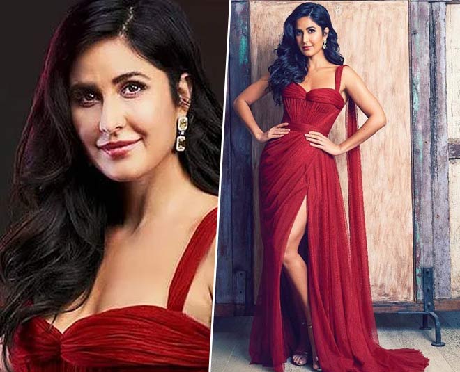 Katrina dons ravishing red for Cannes appearance