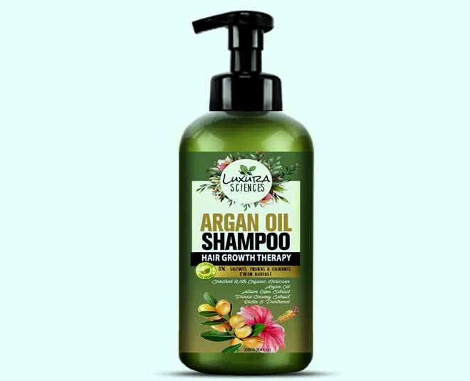 लक्सुरा साइंसेज आर्गन ऑयल शैम्पू luxura sciences argan oil sulfate free shampoo