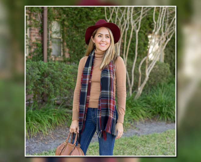 muffler style turtleneck