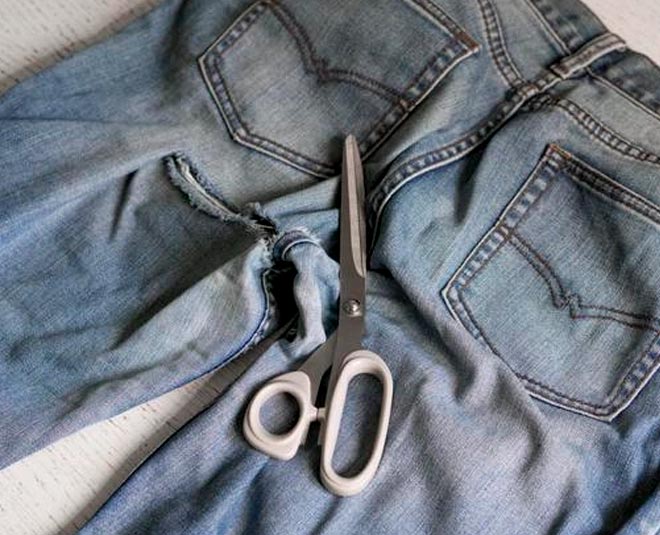 old denim jeans repairing tricks