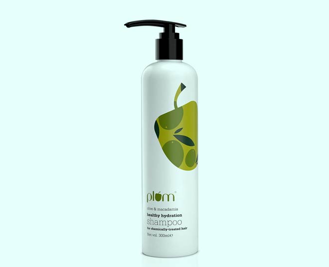 प्लम ऑलिव एंड मकैडेमिया हेल्दी हाइड्रेशन शैम्पू plum olive and macadamia sulfate free shampoo