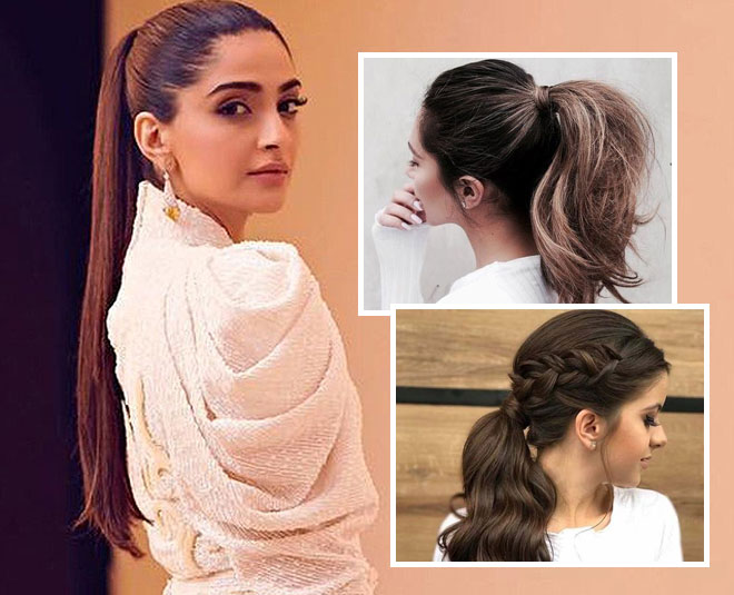 Ponytail Hairstyles for Western Dresses in Hindi | ponytail hairstyles for western  dresses | HerZindagi