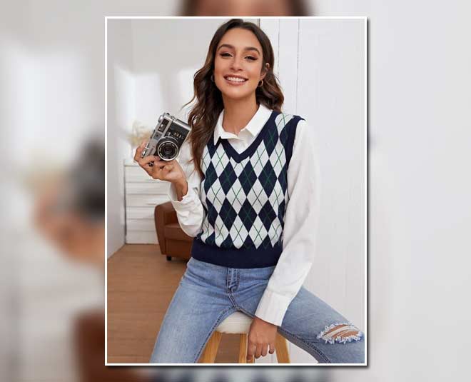 स्वेटर वेस्ट्स sweater vests