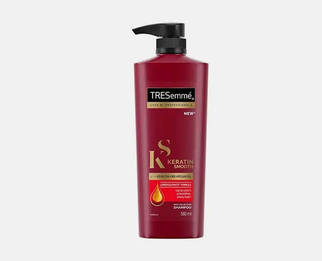 TRESemme केराटिन स्मूथ शैम्पू tresemme keratin smooth shampoo for frizzy hair