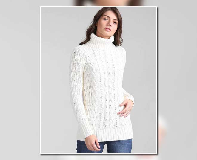 टर्टलनेक स्वेटर turtle neck sweater
