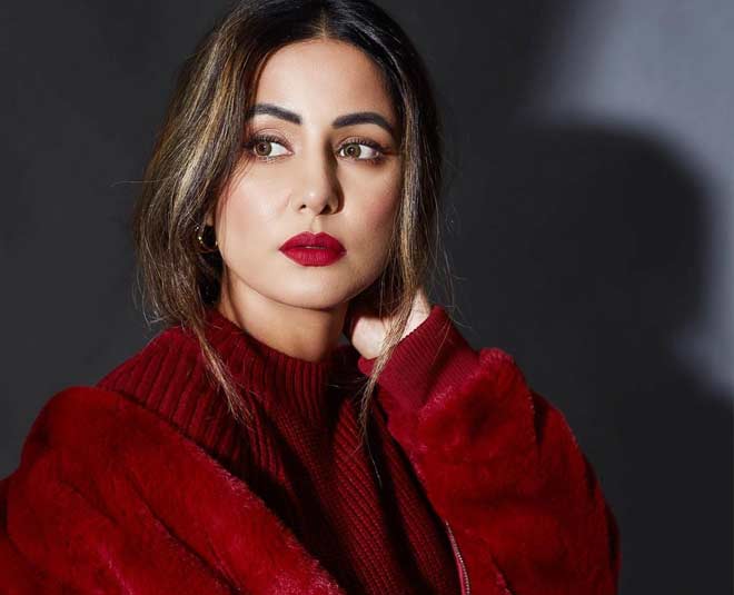  hina khan party look