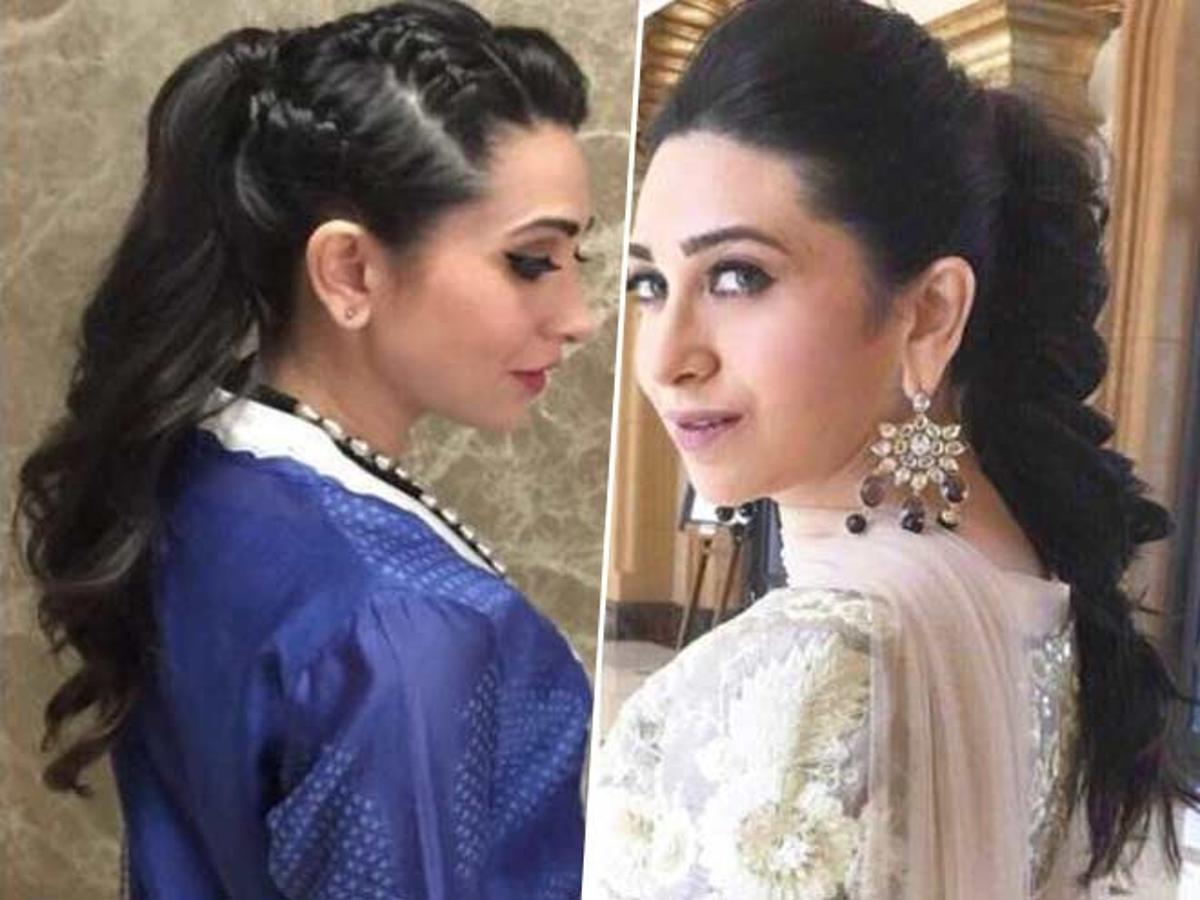 Hair Tutorial: Learn 3 Karisma Kapoor Wedding Party Hairstyles To Ooze  Oomph | HerZindagi