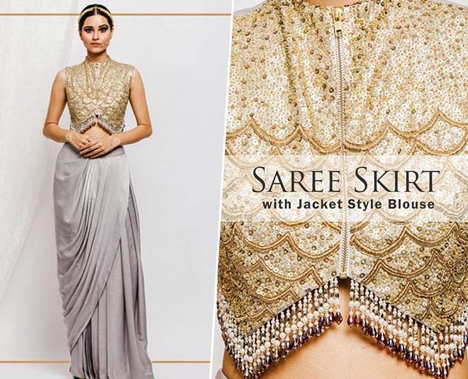 anaita shah golden jacket style design