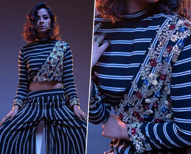 anaita shah sleeves and stipes