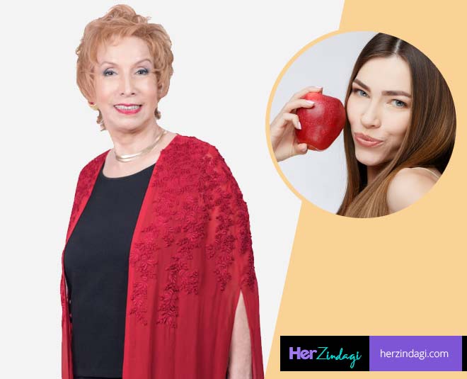 apple peel beauty hacks by beauty expert