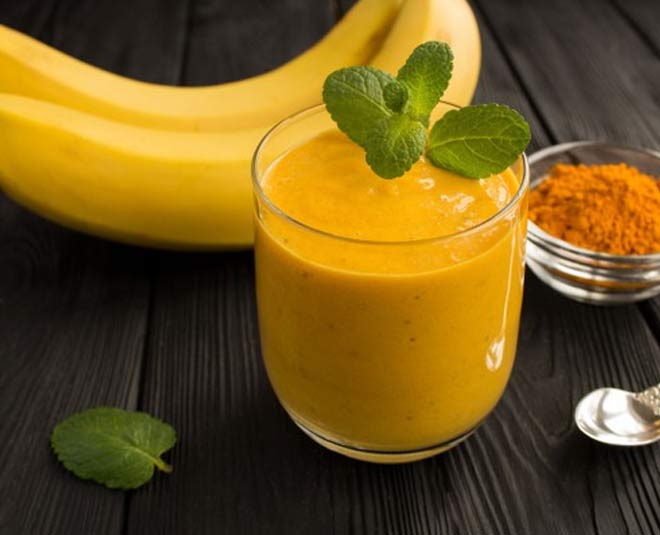 ayurvedic smoothie inside 