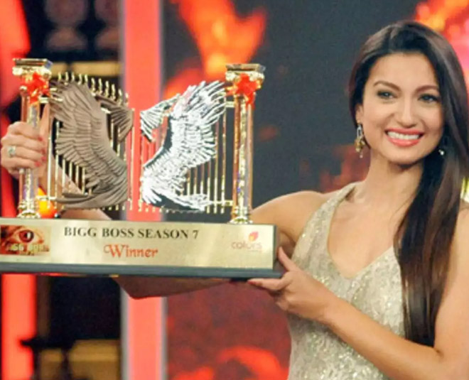गौहर खान bigg boss season winner