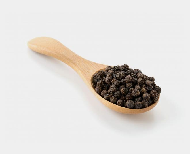 black pepper inside 