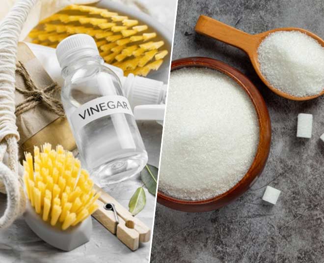 cleaning floor sugar