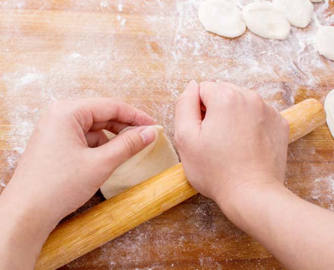coconut paranthe INSIDE 