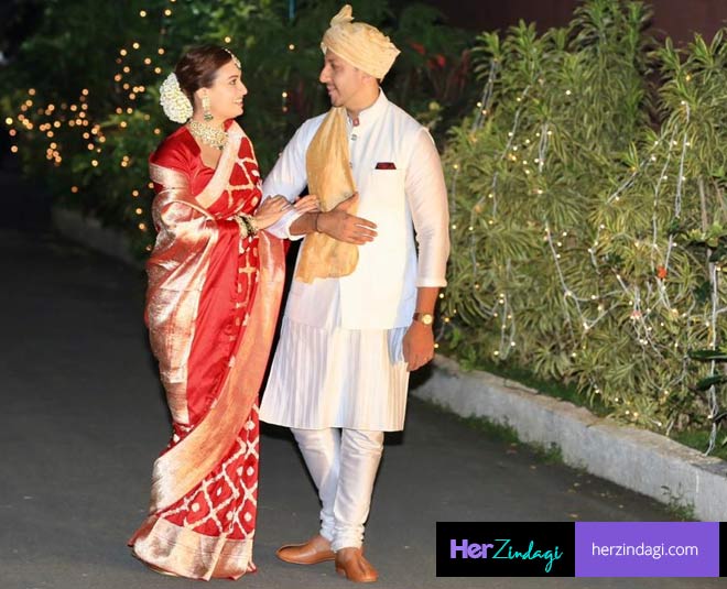 dia mirza wedding function