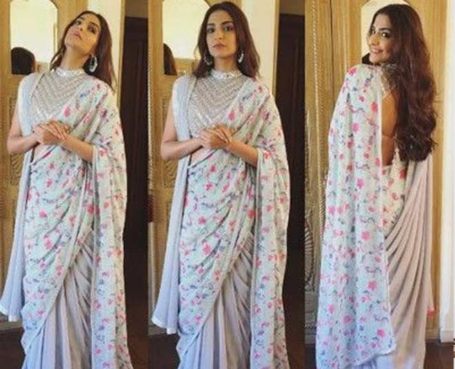 How to wear a sari in a way that hides my belly fat, love handles