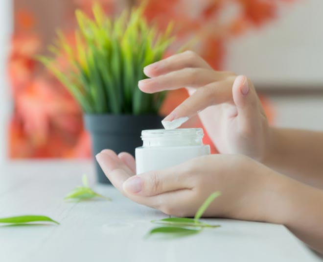 homemade carrot cream inside