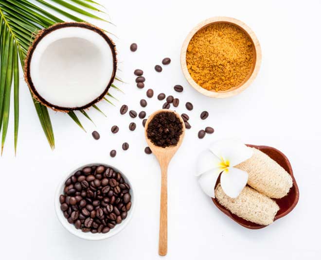 homemade scrub inside 