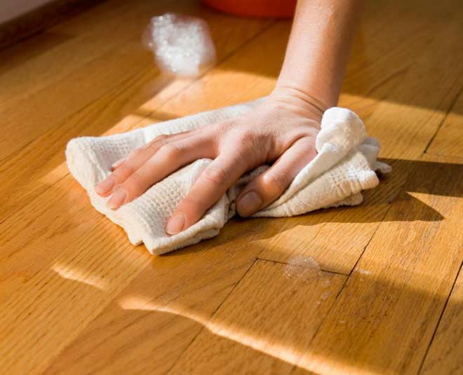 how remove oil stain on furniture inside 