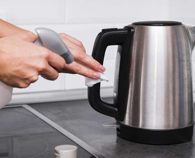 How To Clean Electric Kettle Easy Kitchen Hacks | how to clean electric kettle easy kitchen hacks | HerZindagi