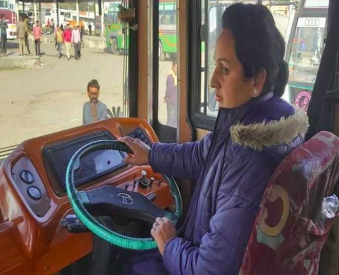 meet pooja devi first woman bus driver of jammu and kashmir inside 